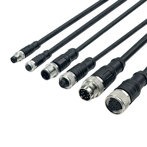 Conector Impermeable M12 de 4, 5, 8 y 12 Pines, Enchufe de Cable para Sensor Industrial con Carcasa Redonda de Nailon, IP65, Macho y Hembra - Product Image 5