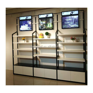 بيع بالجملة رف بقالة مخصص رف عرض صالة عرض رفوف بيع بالتجزئة رفوف خشبية للمحلات التجارية - Product Image 5