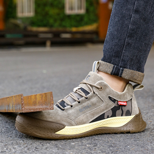 Chaussures de travail anti-brûlure pour soudeurs, avec embout en plastique, isolées pour électriciens, bottes industrielles indestructibles pour hommes - Product Image 3