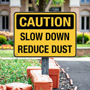 محدد السرعة تحذير علامات تحذير عاكسة لوحة ألومنيوم سميكة نموذج مخصص - Product Image 5