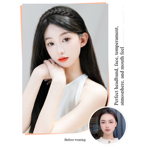 ที่คาด<span class=keywords><strong>ผม</strong></span>แบบยาวสำหรับผู้หญิง <span class=keywords><strong>ทรง</strong></span><span class=keywords><strong>ผม</strong></span>นักเรียนมัธยมปลาย แบบติด<span class=keywords><strong>ผม</strong></span><span class=keywords><strong>ทรง</strong></span>ตัวยู ครึ่งหัว สำหรับ<span class=keywords><strong>ผม</strong></span>ตรงยาว - Product Image 2