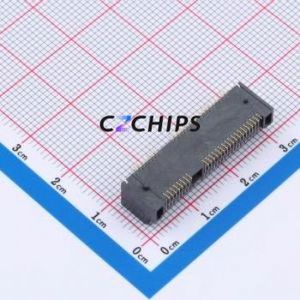 HYCW13-PCI52-700B PCI/PCIe Connector SMD Connector mPCI-E 52P 36P Horizontal Mount - Product Image 2