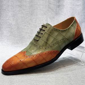 European Fashion Men's Formal <b>Shoes</b> <b>Height</b> <b>Increasing</b> Feature Waterproof Breathable Suitable for Business Offices Autumn Seasons - Product Image 3