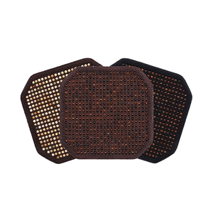 Xiangta ขายร้อนคุณภาพสูงเต็มที่นั่งแฟชั่นลูกปัดไม้เบาะรองนั่งรถยนต์สําหรับ 5 ที่นั่ง SUV, รถบรรทุก, ซีดาน - Product Image 1