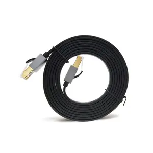 Gato plano 8 Cable 15Ft gato 8 Cable de 5m de Netzwerkkabel gato 8