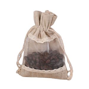 Grandi Sacchetti in <span class=keywords><strong>Organza</strong></span> di Cotone Biologico Morbido con <span class=keywords><strong>Maniche</strong></span> a Ventaglio Nere e Coulisse Verde per Gioielli e Regali, Riciclabili con Logo Personalizzato - Product Image 3