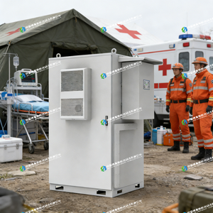ตู้เก็บพลังงานภายนอกอาคาร IP54 400v 100kw 215KWH 200KWH 241kwh แบตเตอรี่ลิเธียมแบบออลอินวัน - Product Image 3