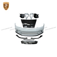 Kit de carrosserie de style de voiture pour Porsche 991 Facelift Upgrade 992 GT3 Kit de carrosserie Pare-chocs avant Assemblycarbon Fiber Engine Hood Side Fenders