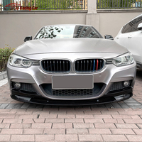 Accessoires de voiture Pare-chocs avant Splitter Lip Diffuser Body Kit Spoiler pour BMW Série 3 F30 F31 M-Tech 320i 2013-2019