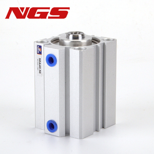<span class=keywords><strong>Cylindre</strong></span> <span class=keywords><strong>pneumatique</strong></span> compact à <span class=keywords><strong>double</strong></span> effet en aluminium SDA, course de 100 mm, SDA12/16/20/25/32/40/50/63/80-5/30/50X15X20X25B - Product Image 3