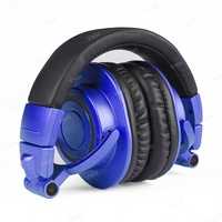 TNH ATH M50X headphone Monitor Studio, kualitas tinggi desain baru yang diakui secara ketat, mikrofon kualitas baik untuk perekaman