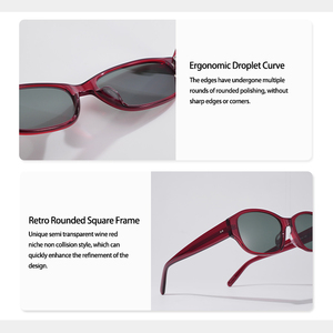 Customizable Retro Oval <b>Steampunk</b> High-end Ready Sunglasses Custom Logo Ready to Ship - Product Image 5
