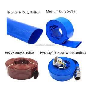 Tuyau plat en PVC résistant à l'usure et durable pour l'irrigation <span class=keywords><strong>agricole</strong></span> et l'exploitation minière - Product Image 5