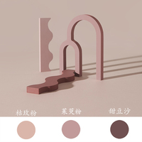 Accessoires photo géométriques Morandi, 1 pièce, pour photographie, table, cosmétiques, beauté, manucure