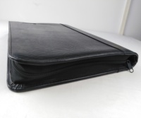 Porte-documents de conférence d'entreprise personnalisé, classeur à feuilles mobiles à 4 trous, pochettes multiples, en cuir PU, planificateur de gestionnaire