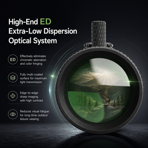 Mira Telescópica TYPHON PA 1-6X24 FFP LPVO |   Mira Telescópica Táctica para Caza en Exteriores con Cristal ED de Baja Distorsión, Resistente al Agua y a los Impactos - Product Image 5