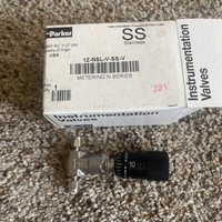 Vanne de dosage PLC adaptée au modèle 1z-nsl-v-ss-v, en acier inoxydable 316/Viton, 470 $, directement de l'usine