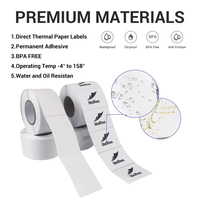 Etiqueta Térmica en Rollo, Etiqueta de Envío Térmica A6, 100x150mm, Etiqueta Térmica para Embalaje de Envío