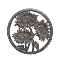 Dessous de plat de moulin à vent en métal rustique décor de Table de cuisine en fonte pour plat de marmite chaude