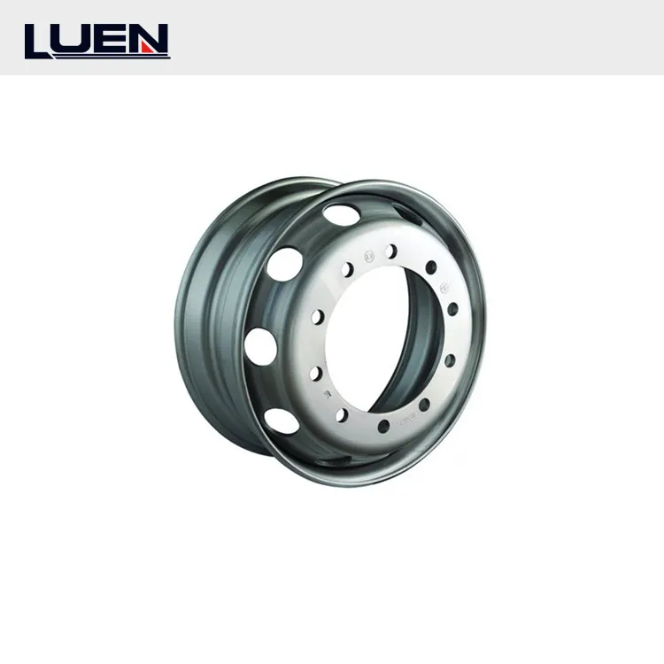 Pièces de remorque de camion lourd 11r24.5 11r22.5 285/75rcommercial 12R20 12r22.5 jante de roue de pneu de camion en vente