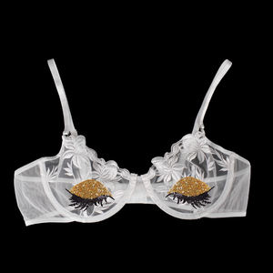 Ausgefallene Mehrformige Rote Feuerstern-Eiscreme Sexy Nippelabdeckungen für Frauen Undurchsichtige Nippelcover - Product Image 4