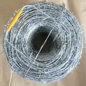 High quality factory price galvanized barbed wire barbed wire length per roll barbed wire fence