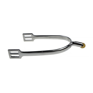 Atlar için İngiliz <span class=keywords><strong>Spurs</strong></span> çinko alaşım krom kaplama gümüş beyaz bitirmek yarış sürme açık batı için dönebilir pirinç dişli - Product Image 1