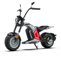 Wholesale 60v 3000w haché brushless 17 pouces fat Tyre électrique hors route scooter grand siège CEE & COC certification