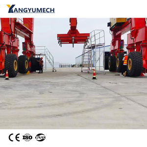 מנוף גשר <span class=keywords><strong>RTG</strong></span> איכותי 25 טון 50 טון 60 טון עם צמיגי גומי להרמת מכולות, בקרת PLC, מנוף גשר מהיר למכירה - Product Image 4