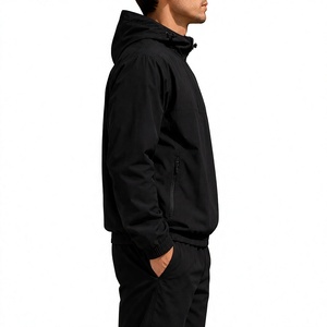 Chaqueta Cortavientos Ligera, Impermeable y Transpirable para Hombre, con Media Cremallera, para Correr, Entrenamiento y Deportes al Aire Libre - Product Image 3