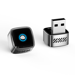 Draagbare mini draadloze CarPlay-adapter Dongle Zakformaat Universele pasvorm Plug & Play Hoge compatibiliteit Auto Link-conversie - Product Image 1