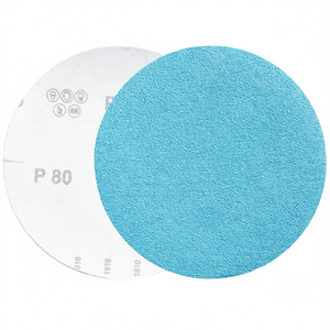 Discos de Lijado Resistentes con Velcro P80 de 150 mm para Acabado de Madera y Metal - Product Image 2