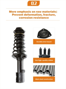 EEP parti telaio sospensione auto produttore ammortizzatore posteriore sinistro destro per Nissan <span class=keywords><strong>MURA</strong></span> PZ50 TZ50 344439 - Product Image 4