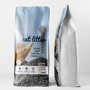 Productos para mascotas Tofu Arena para gatos de aglomeración rápida Fácil de limpiar Sabores personalizados Bolsas de embalaje para arena para gatos empaquetadas personalizadas - Product Image 3