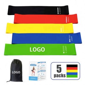Bande de Résistance Circulaire en Latex Élastique pour Yoga, Fitness, Rehaussement des Hanches et Squats - Idéale pour Cadeaux Promotionnels et d'Affaires - Product Image 5