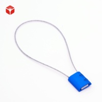 Sceau de câble de sécurité pour conteneur de camion, en extrusion de zinc de haute qualité, diamètre 2,5 mm, avec numéro
