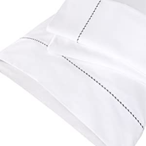 Set Copripiumino Ricamato a Mano in Cotone 100% per Hotel, 4 Pezzi, Certificato OEKO-TEX, 300TC, Personalizzabile - Product Image 2