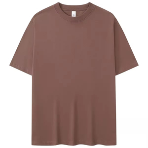 เสื้อยืดสีขาวคุณภาพสูงขายส่งสำหรับผู้ชาย เสื้อยืดผ้าฝ้ายพิมพ์ลายกราฟิกตามสั่ง เสื้อยืดโอเวอร์ไซส์เนื้อหนาสำหรับผู้ชาย - Product Image 6