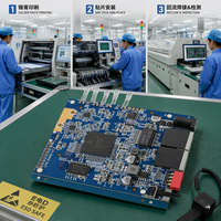 Fabricant OEM de prototypes de circuits imprimés EMS, usine de montage de circuits imprimés PCBA, service de montage de circuits imprimés électroniques sur mesure, fabricant de circuits imprimés, service SMT, circuits imprimés Rogers ENIG
