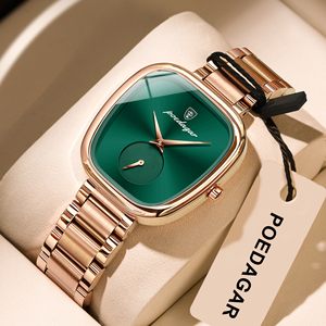 Nuevo reloj para mujer, correa de 18mm, esfera de 38mm, correa de silicona, elegante reloj de pulsera de cuarzo, diseño sencillo - Product Image 5