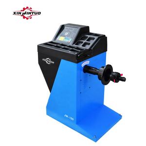 新金拓 110V ヘビーデューティー モバイル手動 12-24インチ オートバイ・自動車用 タイヤバランサーキット スイングアームタイヤチェンジャーコンボマシン - Product Image 3