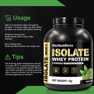 La poudre de protéine de lactosérum isolée <span class=keywords><strong>Amazon</strong></span> Super Factory fournit de l'énergie pour l'exercice - Product Image 6