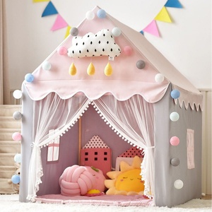 INS nordique château jeu maison bébé jouer maison tente intérieure maison enfants chambre décor - Product Image 5