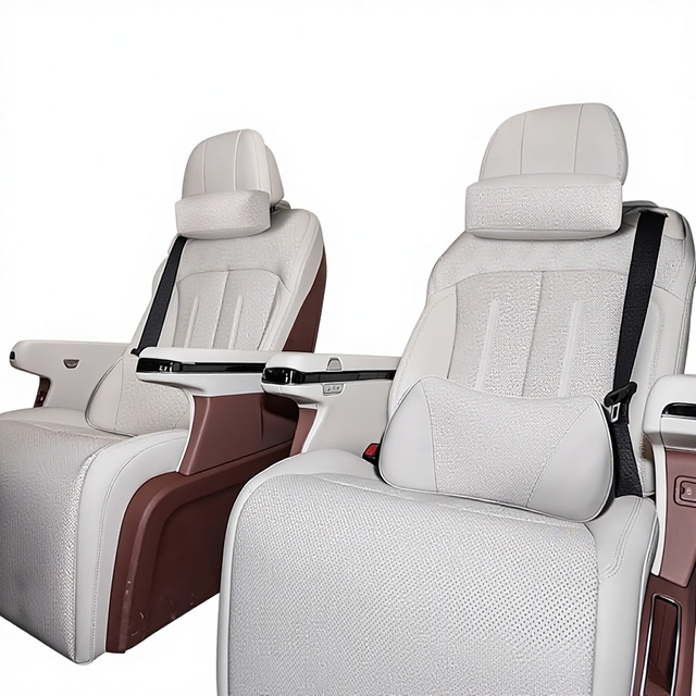 2025 BYD Song Leather Headrest Neck Pillow with Lumbar Support Cushion for Car