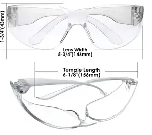 Glasses Safety Glasses ANT5 12 Pack Impact And Ballistic Resistant Safety Protective Glasses With Clear Lenses