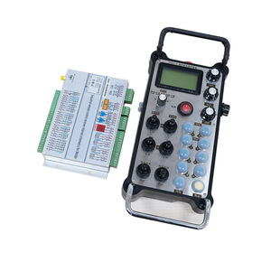 Vente directe usine : Télécommande industrielle sans fil 433 MHz IP67 pour grue, soudage et rotation, avec joysticks et bouton d'arrêt d'urgence - Product Image 4