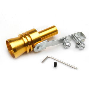 อลูมิเนียมทูเปอร์ TurB0ท่อไอเสีย,ท่อไอเสียกำจัดเสียงท่อไอเสีย Turb0 Turb Whistle Sound Wave - Product Image 6