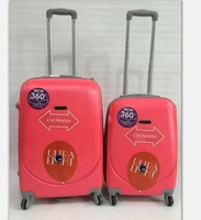 Valises à roulettes de voyage en ABS personnalisées OEM en gros, acceptées pour les voyages en extérieur