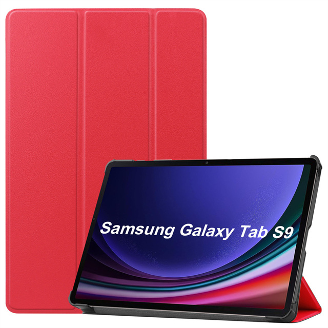 Slim Magnetic Smart Cover Case for Samsung Galaxy Tab S9 Stand Leather Cover Tablet Protective Shockproof Case