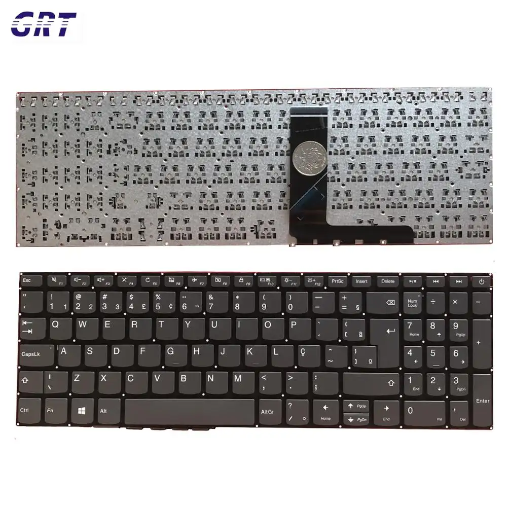 Sunrex clavier d'ordinateur portable Pour Lenovo IdeaPad 320-15ABR 320-15IAP 320-15AST 320-15IKB 320-15ISK Disposition BR